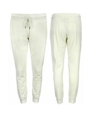 Puma x Rihanna Fenty Velours Damen weiße Jogginghose