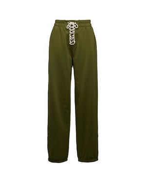 Puma x Rihanna Fenty Front-Lacing Damen Grüne Hose