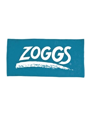 Zoggs - Handtuch, Logo, Schwimmen (Blau/Weiß)