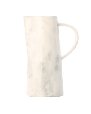 Off White - Krug, Unifarben, Keramik (Braungrau)