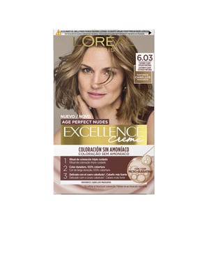 Excellence Creme Ammoniakfreie Haarfarbe Mit Mikrokeratin #6.03-hellbraun 1 Einheit