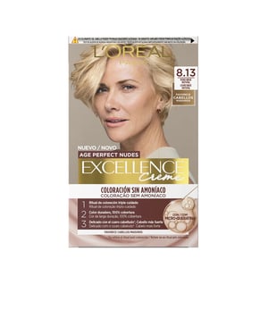 Excellence Creme Ammoniakfreie Haarfarbe Mit Mikrokeratin #8.13-beige Blond 1 Einheit