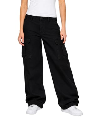 Enzo | Damen Cargo Baggy-Hose