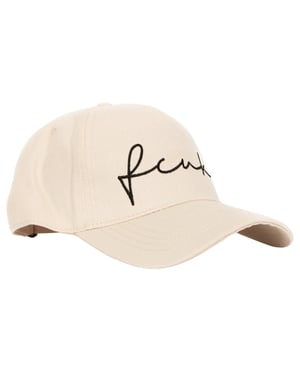 French Connection - "FCUK" Baseball-Mütze (Steinfarben)