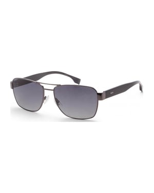 Hugo Boss Herren 60mm Schwarze Dunkelruthenium Sonnenbrille BOSS1441OS-0ANS-WJ
