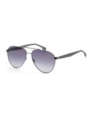 Hugo Boss Herren 60 mm schwarze Sonnenbrille BOSS1485S-0PTA-1I