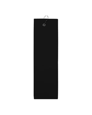 The One Towelling - Golf-Handtuch, Unifarben, Feuchtigkeitsabweisend (Schwarz)