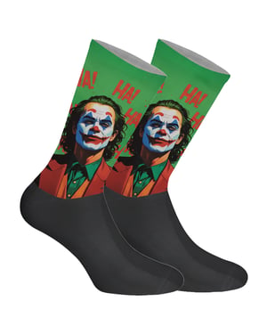 Lustig bedruckte lange Socken für Herren und Damen
