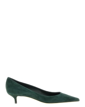 Jimmy Choo Bicolor-Leder-Pumps mit mittlerem Absatz
