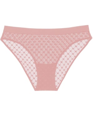 Wolford - Bikinihöschen für Damen, Spitze (Pink)