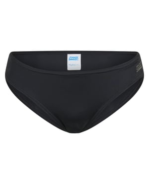 Zoggs - "Tahiti" Badeslips für Damen, Low Rise (Schwarz)