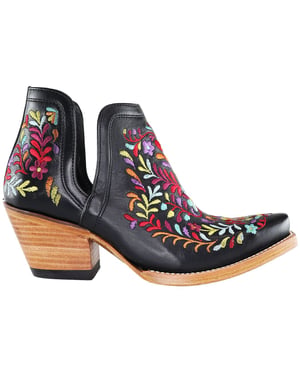 Ariat Dixon Floral Western Damen Schwarz Stiefel