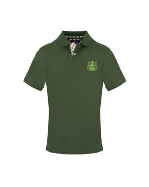 Aquascutum - Poloshirt für Herren, Baumwolle (Militärgrün)