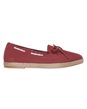 Skechers - Sandalen für Damen, Jute, Flach (Dunkelrosa)