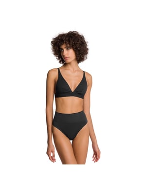 Wolford - Thong für Damen, Hoch geschnitten (Schwarz)