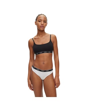 Hugo - Thong für Damen, Mittlere Bundhöhe, Regulär (Weiß)