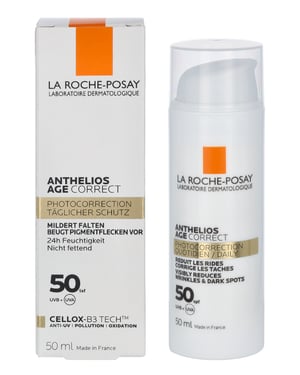 LRP Anthelios Age Correct Daily Light Cream SPF50+.