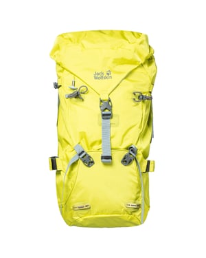 Jack Wolfskin 32L Mountaineer Gelber Rucksack