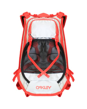 Oakley 4L Switchback Hydrationsrucksack Grau/Rot