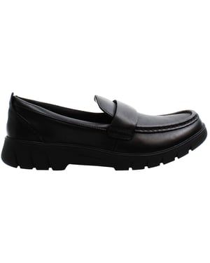 Clarks Branch Kinder Schwarz Schuhe