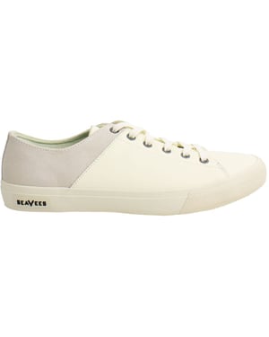 Seavees Monterey Herren Weiße Plimsolls