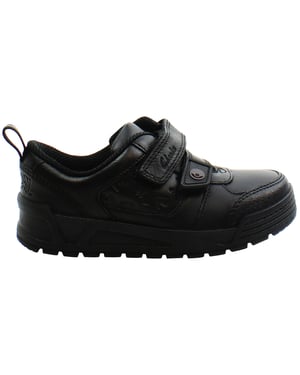 Clarks Palmer Mist Kinder Schwarz Schuhe