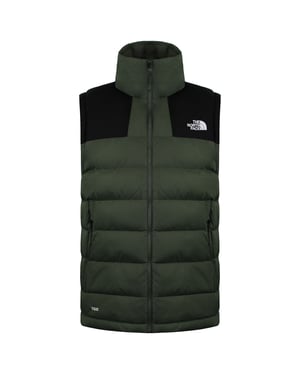 The North Face Massif Herren Khaki Gefütterte Weste