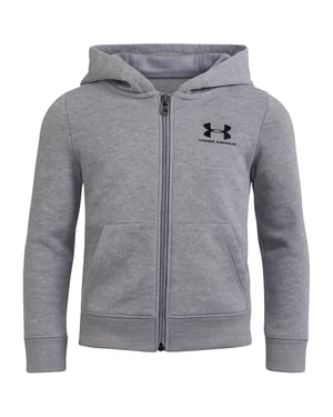 Under Armour Rival Kinder Grau Laufjacke