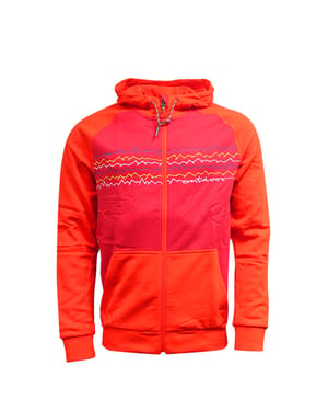 Adidas ED Grafik Kinder Orange Sportjacke