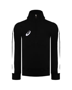 Asics Floorball Kinder schwarze Trainingsjacke