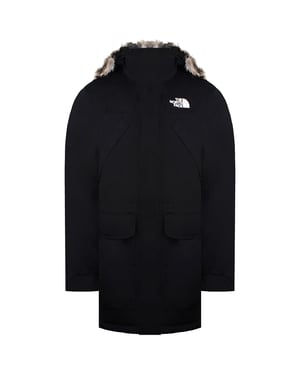 The North Face New Peak Herren Schwarz Parka Jacke