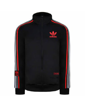 Adidas Chile 20 Herren Schwarze Trainingsjacke