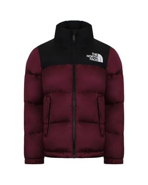 The North Face 1996 Retro Nuptse Kinder Berry/Schwarz Gepolsterte Jacke