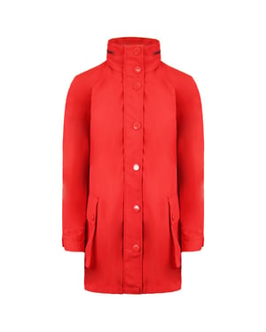 Emporio Armani Damen Rote Regenjacke