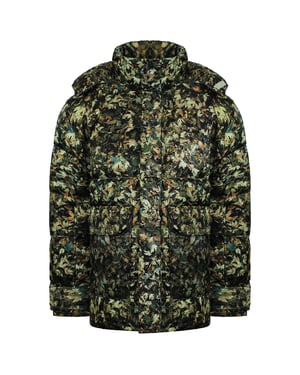 The North Face 73 Herren Grüner Parka Jacke