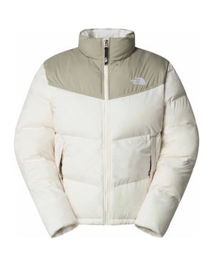 The North Face Saikuru Herren Jacke in Off-White mit Futter