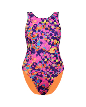 Maru Hex Pacer Vault Back Damen Badeanzug