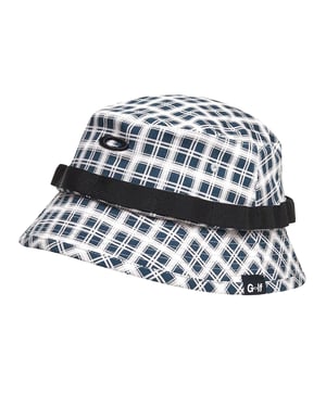 Oakley Grafik Weiß/Blau Golf Bucket Hat