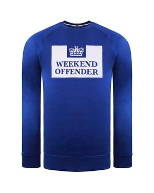 Weekend Offender Skylar Herren-Yale-Blau-Pullover
