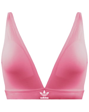 Adidas Ungefütterter Damen Pink Triangle Bra