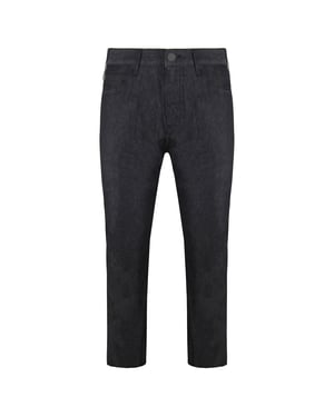 Emporio Armani Herren Jeans in gewaschenem Schwarz