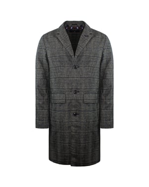 Ben Sherman Kariertes Herrenbraunes Jacket