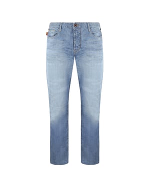 Emporio Armani Slim Fit Herren Destroyed Jeans