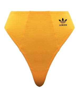Adidas Regular Fit Damen Gelber Tanga