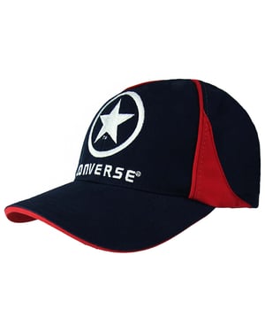 Converse Logo Kinder Kappe Navy/Rot