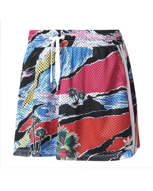 Adidas AOP Damen Mehrfarbiger Rock
