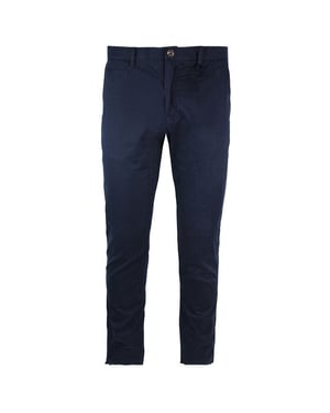 Tommy Hilfiger Mercer Regular Fit Klassische Chinos Marineblau Herren Hosen MW0MW06897 403