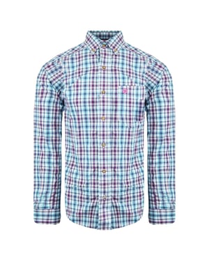 Ariat Hawken Herren Blaues Hemd