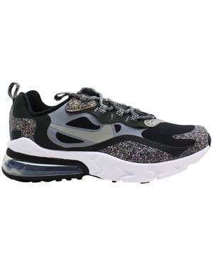 Nike Air Max 270 React SE Kinder Sneakers Grau