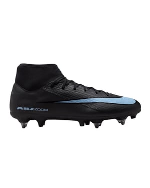 Nike - "Mercurial Superfly 10" Fußballschuhe für weichen Boden für Herren (Schwarz/Blau)